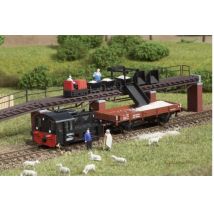 Auhagen 43704 Kisvasút- rakodó lejtő /Feldbahn - Verladerampe/