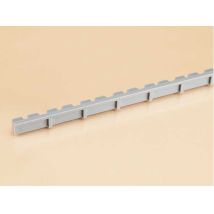 Auhagen 44631 Peronszegély, 125 x 5,5 mm, 8 db