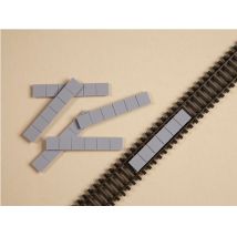 Auhagen 44634 Sínbetét, 41 x 7 mm, 10 db