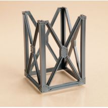 Auhagen 48107 Ac&eacute;l tart&oacute;szerkezet, H-elem, 10 db, H0/TT