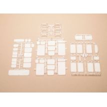 Auhagen 48251 Ablaktáblák, tetőablakok