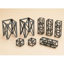 Auhagen 48576 Ac&eacute;l tart&oacute;szerkezeti elem, 8 db, H0/TT