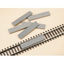 Auhagen 48603 Sínbetét, átjáró, 63 x 13 mm, 10 db, H0/TT