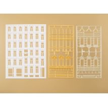 Auhagen 48651 Ablak és ablakfél lakóépületekhez