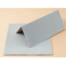 Auhagen 50108 Dekorlap (karton), hullámlemez, eternit, 200 x 200 mm, 2 db