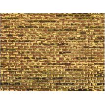 Auhagen 50501 1 Dekorpapír, téglafal, 220 x 100 mm