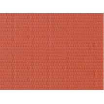 Auhagen 52216 Dekorlap, hódfarkú tetőcserép, 100 x 200 mm, 2 db