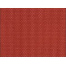 Auhagen 52412 Dekorlap, t&eacute;glafal, v&ouml;r&ouml;s, 100 x 200 mm