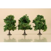 Auhagen 70936  Lombos fák, sötétzöld, 7 cm, 3 db