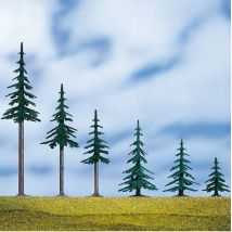 Auhagen 71914 Fenyőfák, 7 cm, 5 db