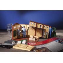 Auhagen 80050 Moduláris épület startszett (fűtőház, raktár, gyárépület)