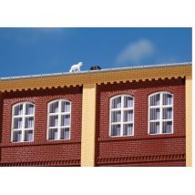 Auhagen 80403 Oszlopok, frízek (sárga)