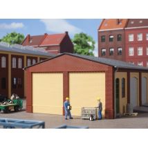 Auhagen 80406 Piros, rövid tűzfal és sarok /Giebel und Ecksäulen kurz rot/