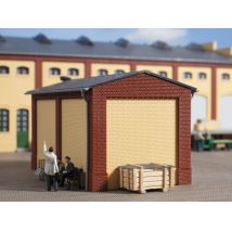 Auhagen 80412 Sarokelemek és oromzat kisebb gyárépülethez, vörös