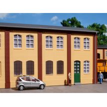 Auhagen 80606 Téglafal, 2323A/2323B, sárga