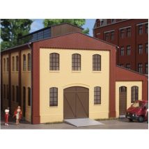 Auhagen 80618 Fal-elemek 2391A Ipari ablakok L /Wände 2391A gelb, Industriefenster L/