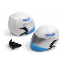BLACKZON 540185 Driver Helmet (Blue/2pcs)