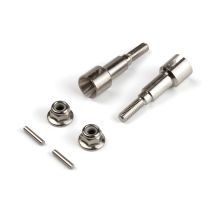 BLACKZON 540069 Metal Rear Axles (2pcs)