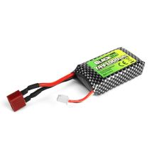 Blackzon 540223 Battery Pack (LiPo 7.4V, 1000mAh), w/T-Plug (Slyder Turbo)