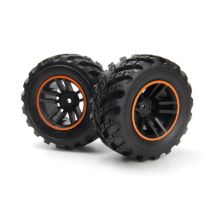 BLACKZON 540327 Spryte Szerelt kerék szett (Fekete/narancssárga) (2 db)