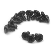 BLACKZON 540354 lencse fejű csavar szett PBH02*4mm