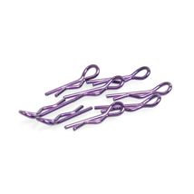 Kasztni rögzítő 1/10 - Metál Lila  (8 darab)