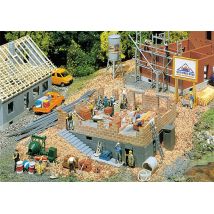 Faller 130307 Épülő ház (alapzat), patinásított