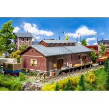 Faller 120097 Tehervonati raktár, antikolt