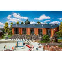 Faller 120281 Ringlokschuppen mit 12°-Teilu