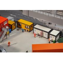 FALLER 130136 Építkezési irodakonténerek, 4 db