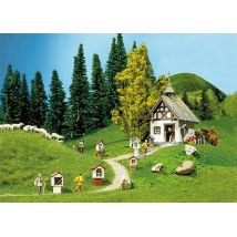 Faller 130235 Kápolna, útmenti szoborfülkékkel