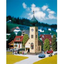 Faller 130238 Falusi templom különböző toronytípusokkal