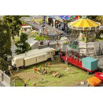 Faller 140480 Vidámparki lakókocsik, utánfutók