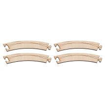 Faller 161920 Lézervágott ív Car-Systemhez 45' R268 4 db