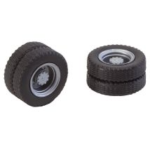 Faller 1635101 Alkatrész, Faller CarSystem, Hátsó kerék, teherautóhoz, 2 db