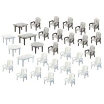 Faller 180439 24 Kerti szék és 6 asztal