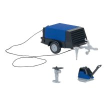 Faller 180693 Építőmunkás kompresszorral