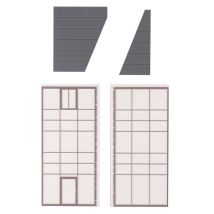 Faller 180895 Üveg sarokelem, Goldbeck