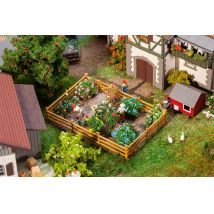Faller 181276 Ziergarten mit Blumen und Büs