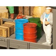 Faller 333203 2 Ölfässer + Ölkanne