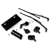 Fekete karosszéria kiegészítők