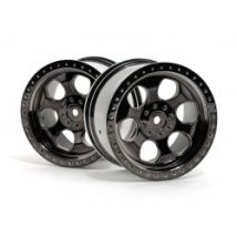 Felni 6 ágú fekete-króm Savage