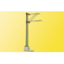 Viessmann 4113 Felsővezet&eacute;k-tart&oacute;oszlop dupla karral, 34 mm