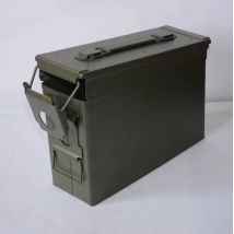 Fém akku tároló doboz, vízálló, légzáró kivitel - kicsi méret