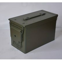 Fém akku tároló doboz, vízálló, légzáró kivitel - közepes méret