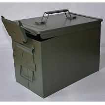 Fém akku tároló doboz, vízálló, légzáró kivitel - nagy méret