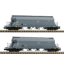 Fleischmann 849006 Poranyagszállító silókocsi készlet, Uacs-x, DR IV