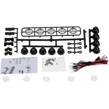 GT Power Crawler fényhíd 5 spot LED világítás szett - fekete