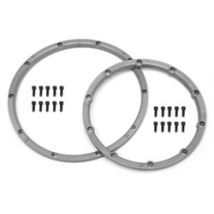 Gumi rogzíto gyűrű Baja ezüst