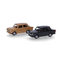 HERPA 013901-002 Trabant 601 Limousine, összerakhatós Minikit, 2 db
